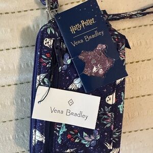 Vera Bradley Harry Potter Purple Wristlet